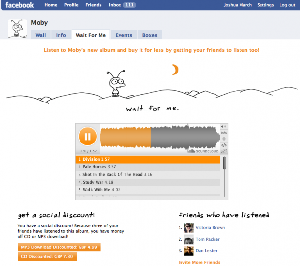 Moby Wait for Me Moby Wait for Me