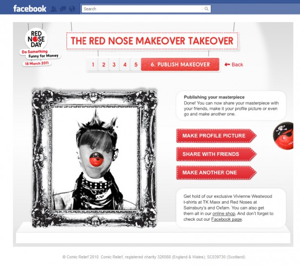 Comic Relief Rednose Makeover